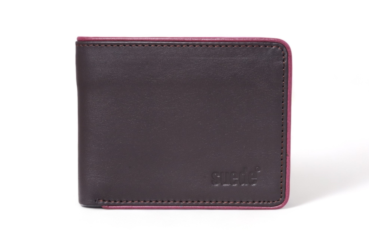 Brown leather wallet Handmade