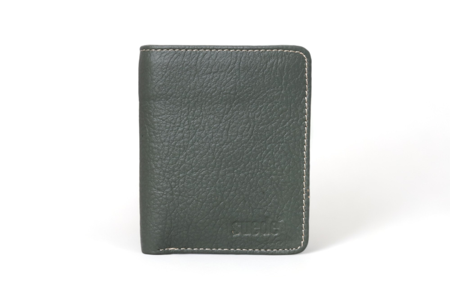 Genuine Leather Card Holder-Wallet in Green