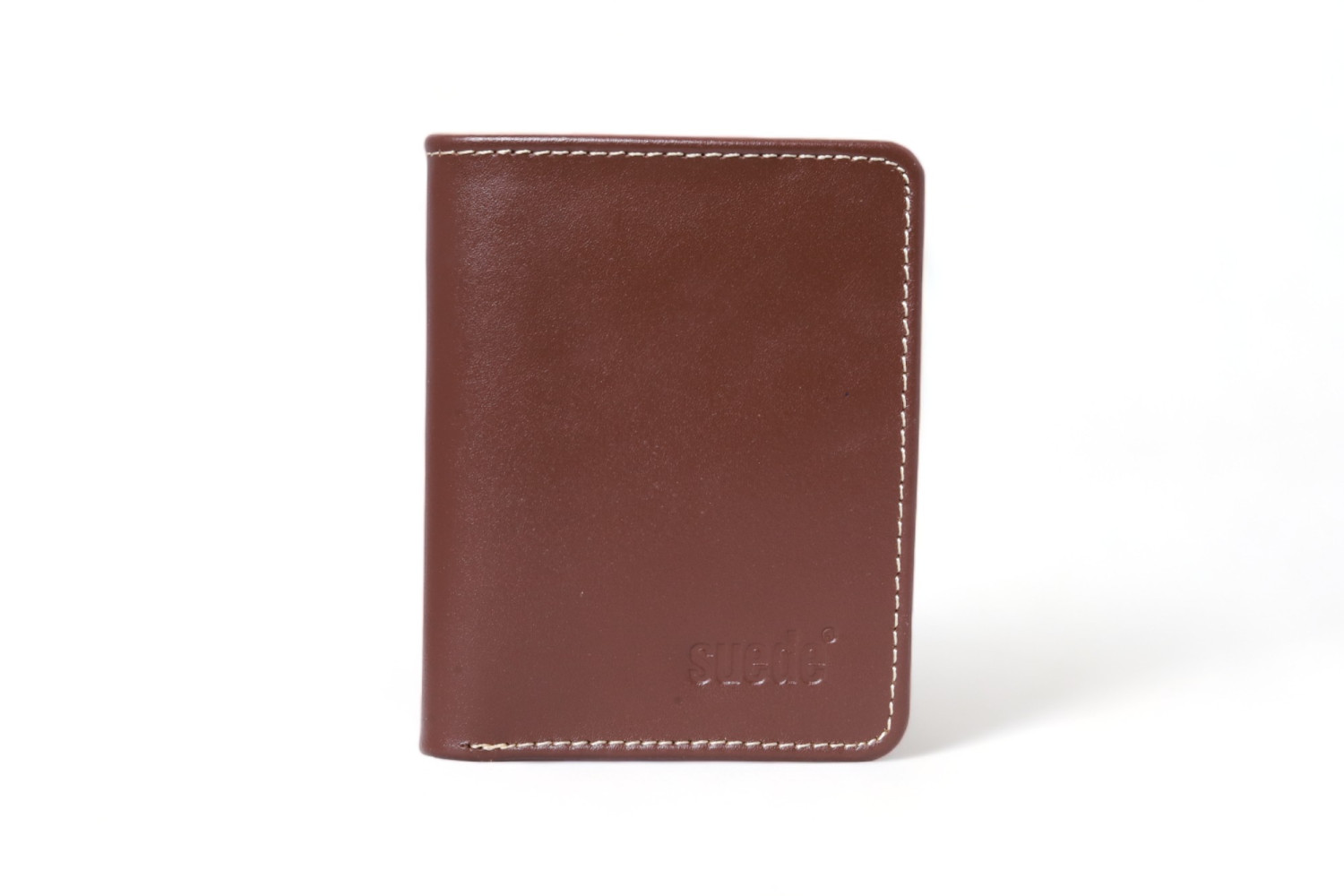 Genuine Leather Card Holder in Brown
